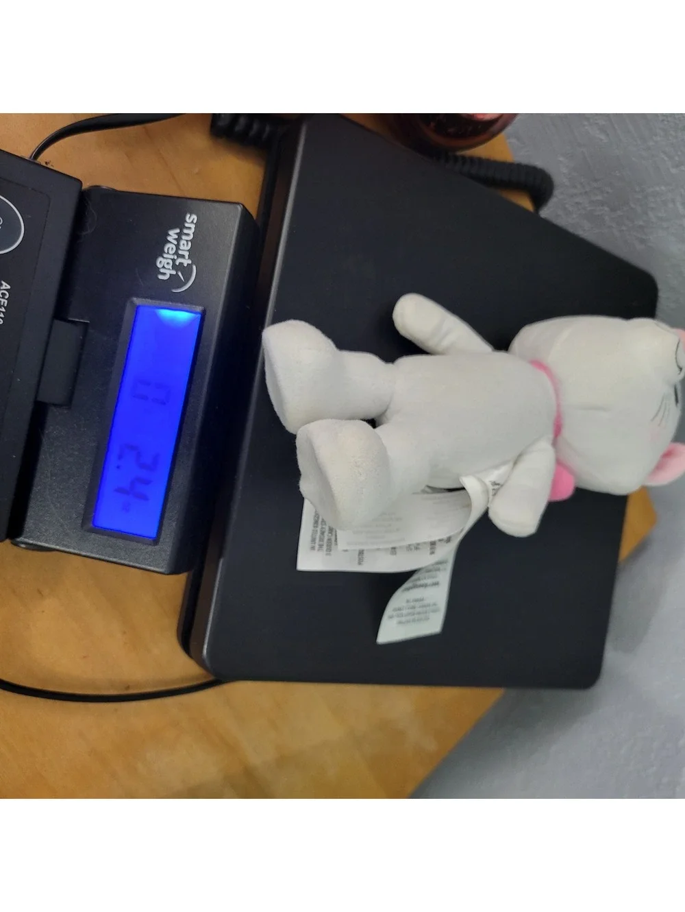 Disney Marie Plush Doll from the Aristocats poseable